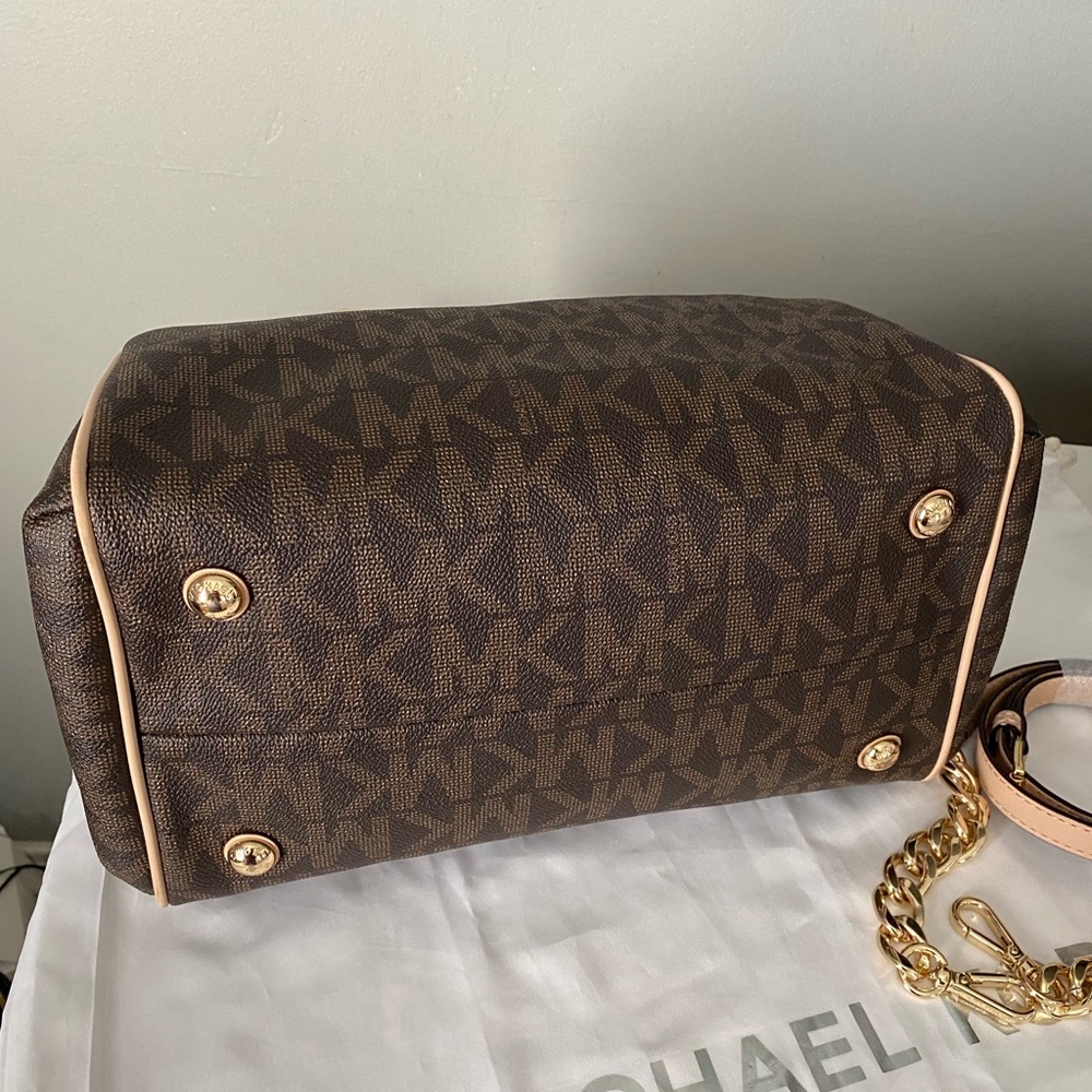 Michael Kors Grayson Satchel With matching wallet - Picture 12 of 12